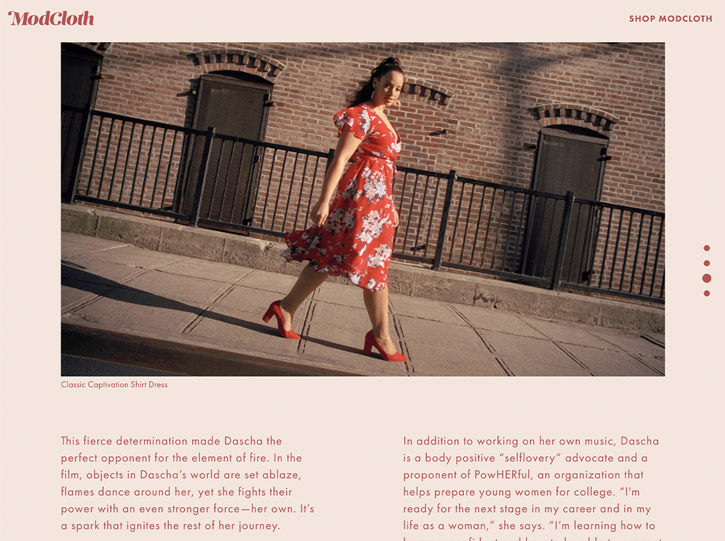 ModCloth Against the Current Interview Article